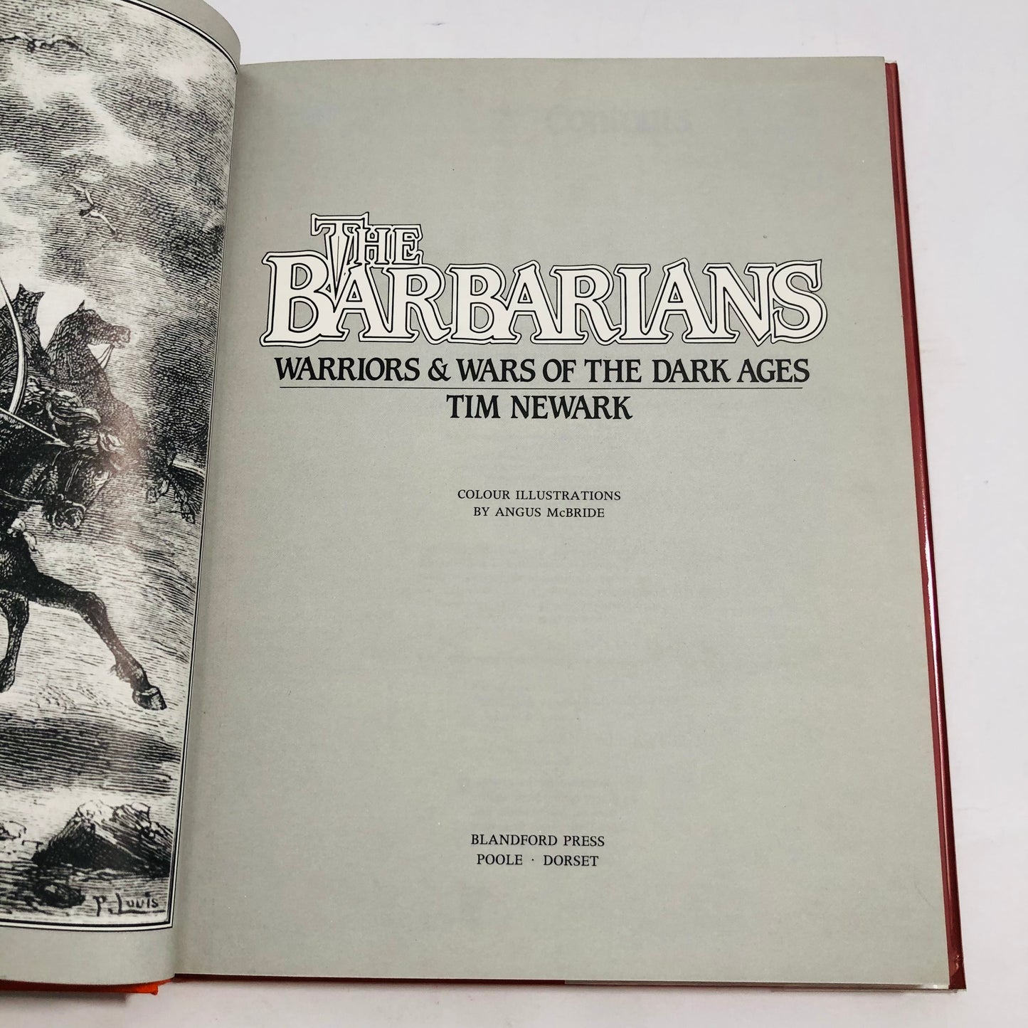 The Barbarians; Warriors & Wars of the Dark Ages: Tim Newark