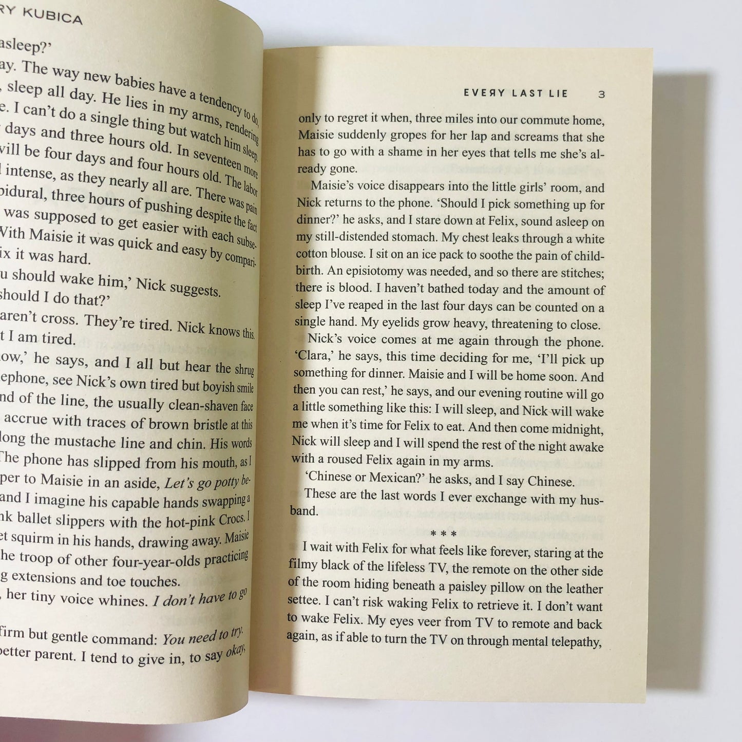 Every Last Lie by Mary Kubica – New Psychological Thriller