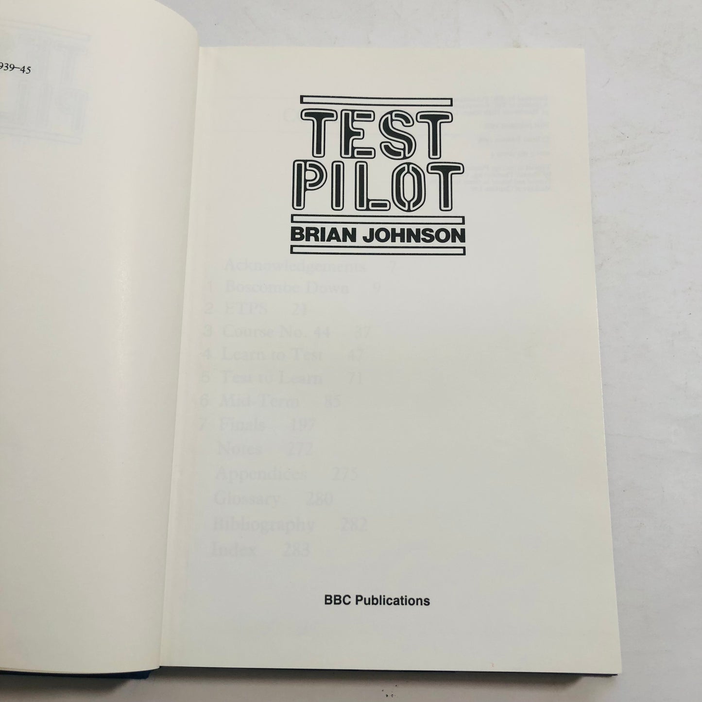 Test Pilot - Brian Johnson's Thrilling Memoir of Aviation's Golden Age