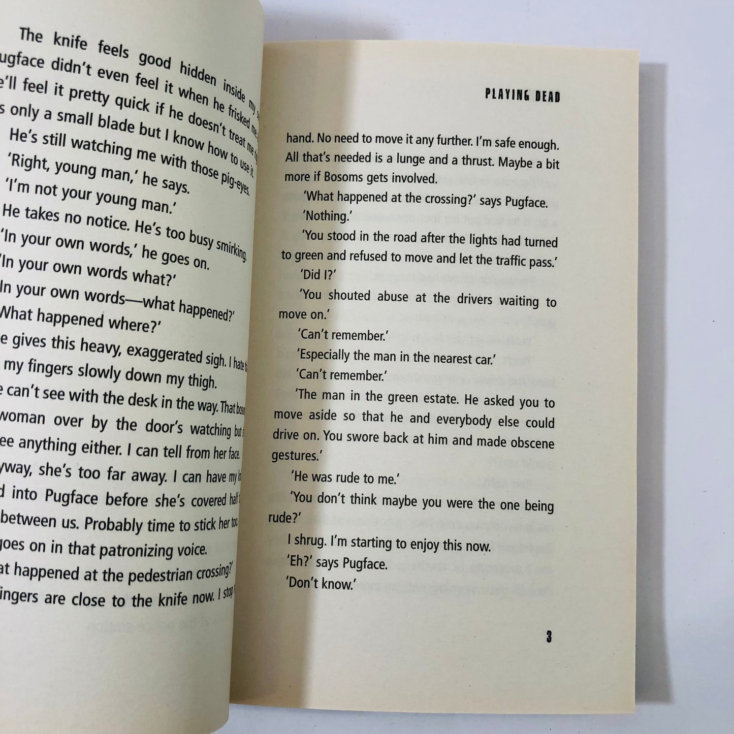 Blade Playing Dead – Tim Bowler | New Paperback