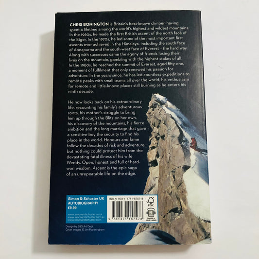 Ascent: A Life Spent Climbing on the Edge – Chris Bonington