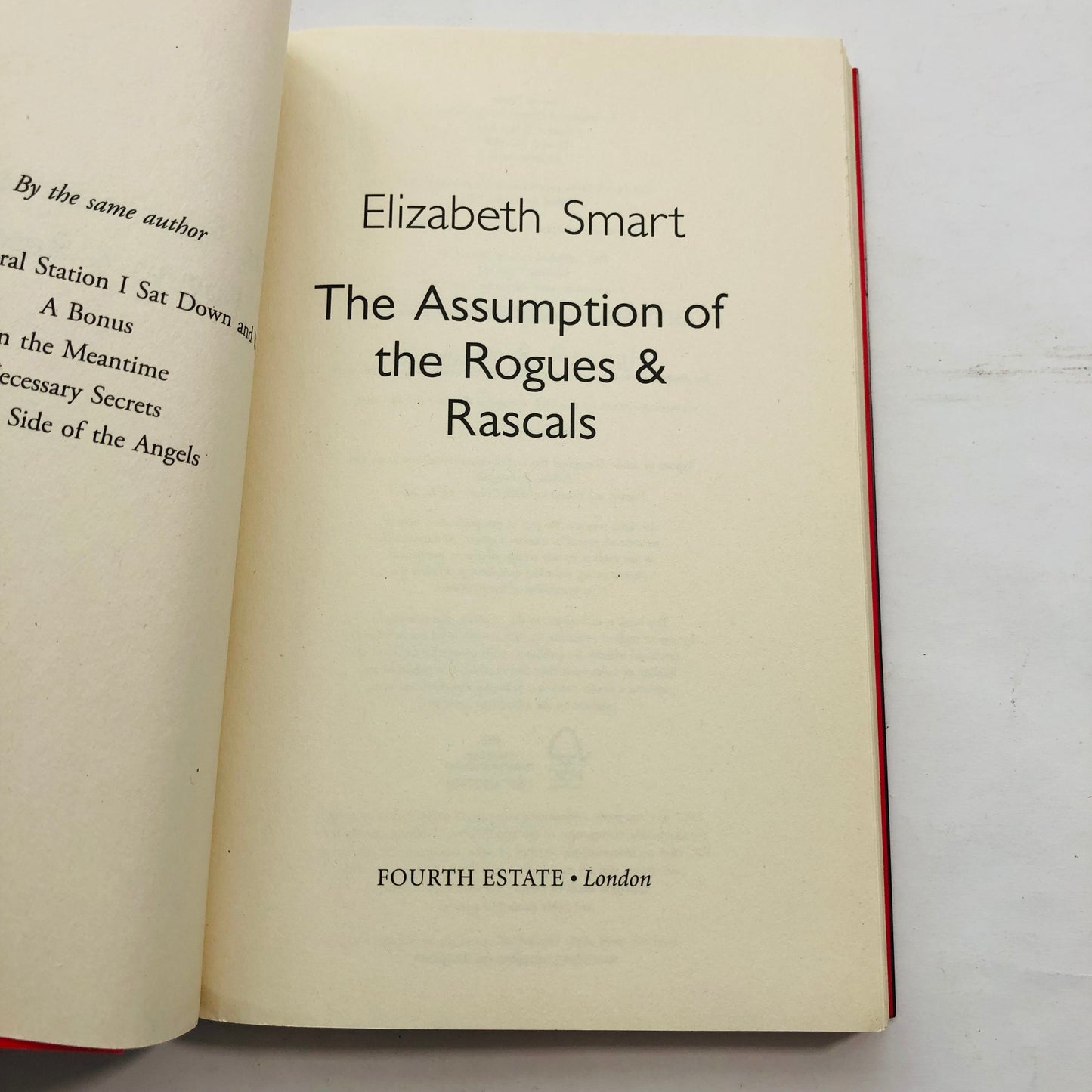 The Assumption of the Rogues & Rascals: Elizabeth Smart