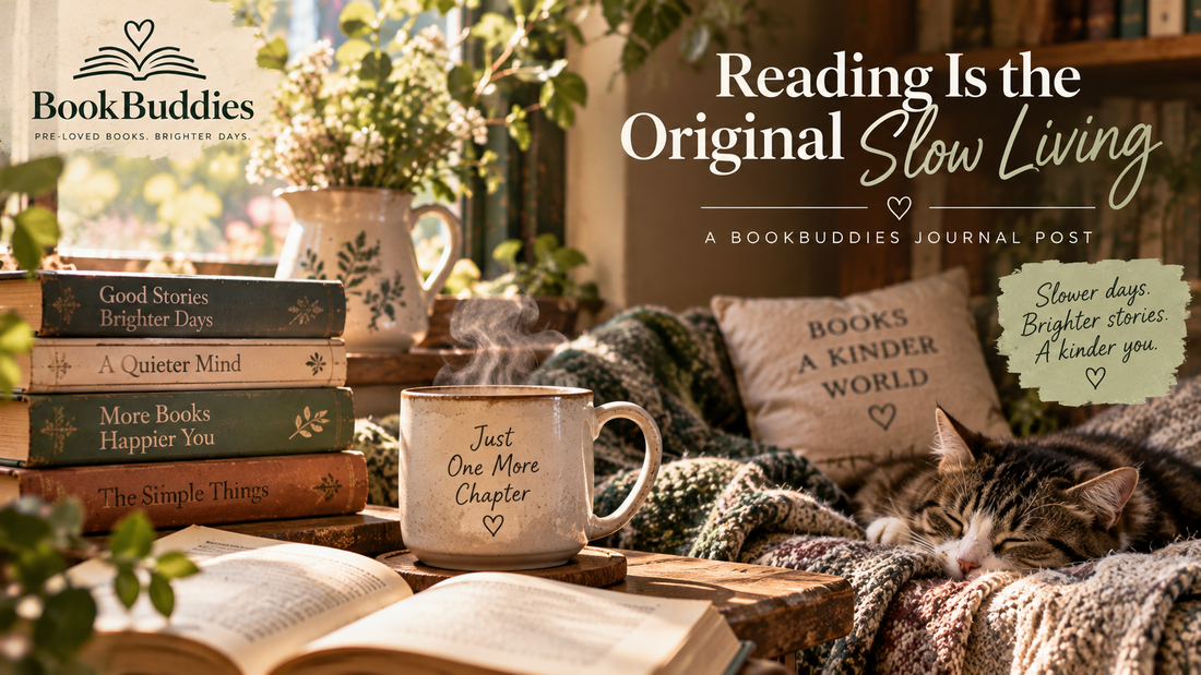 Reading Is the Original Slow Living