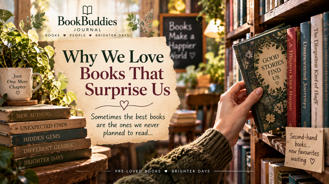 Why We Love Books That Surprise Us