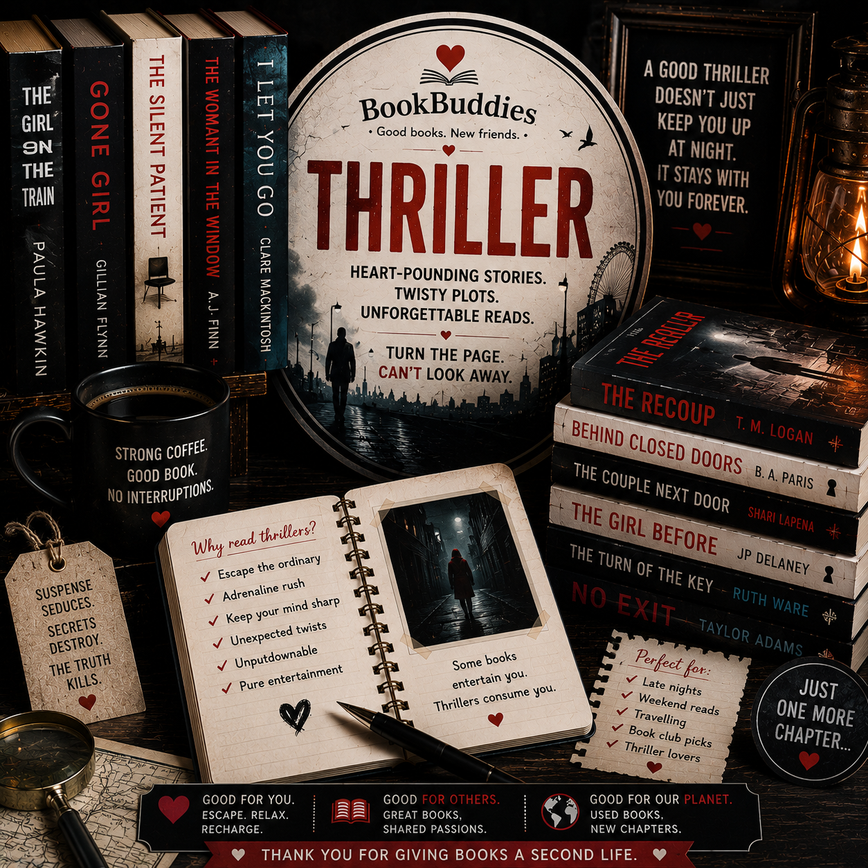 Crime, Mystery & Thrillers