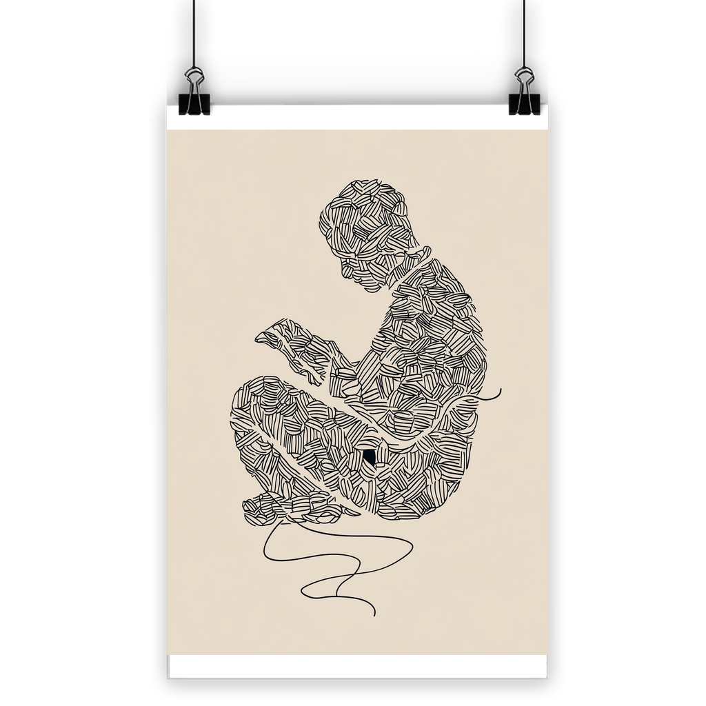 Reader of Yarn Classic Poster