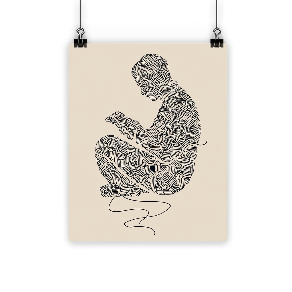 Reader of Yarn Classic Poster