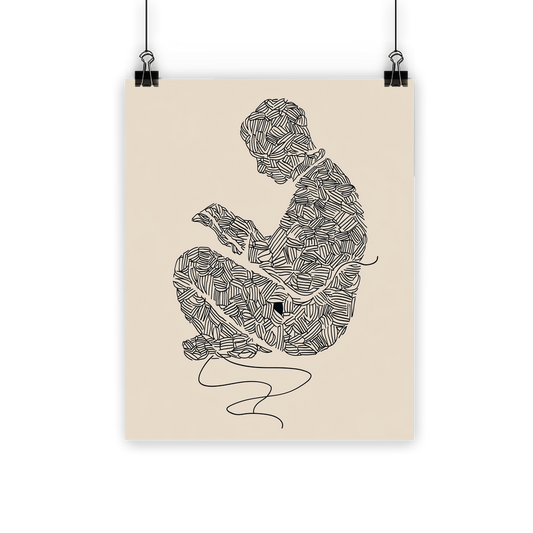 Reader of Yarn Classic Poster