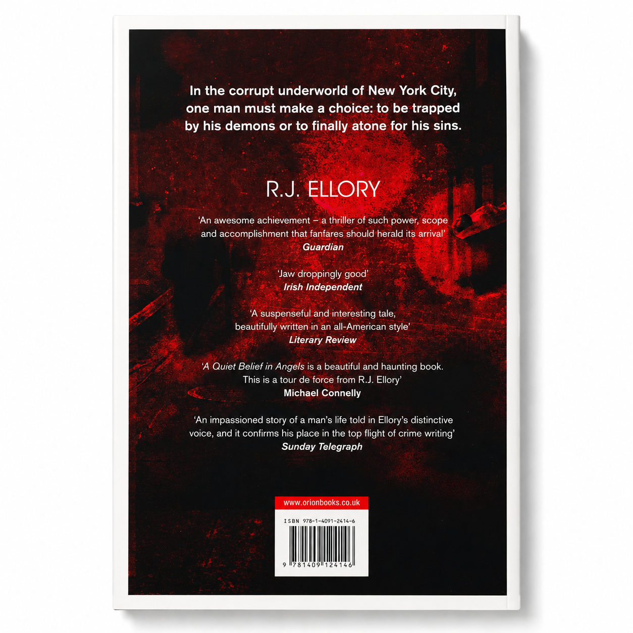 A Dark and Broken Heart by R. J. Ellory –  Signed by Author Hardback