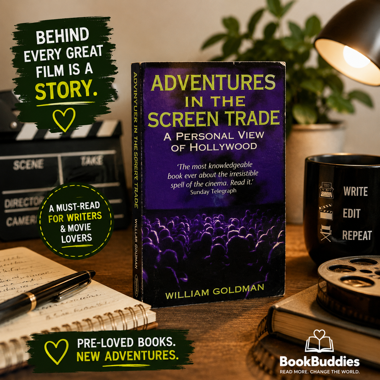 Adventures in the Screen Trade by William Goldman Paperback