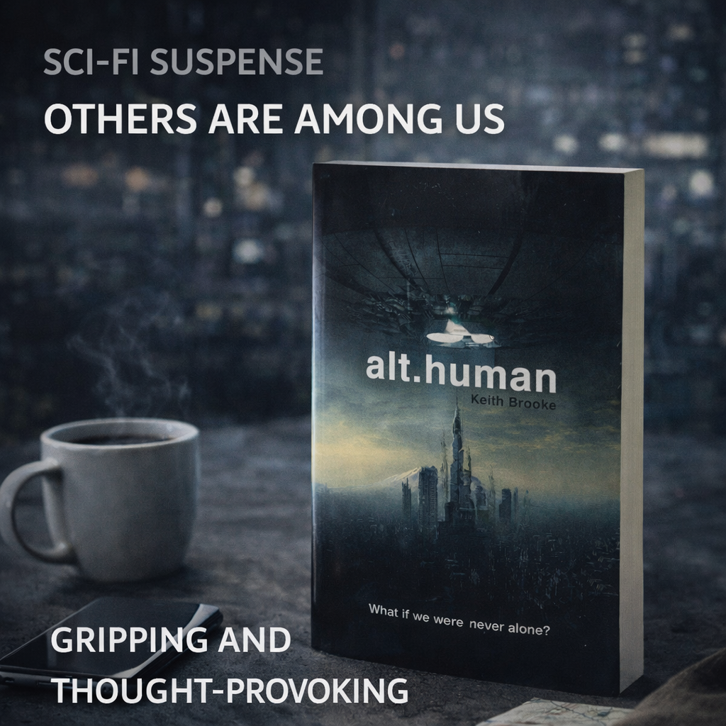 Alt.Human by Keith Brooke | Science Fiction Novel | Alien Occupation | Dystopian Saga | 9781781080023