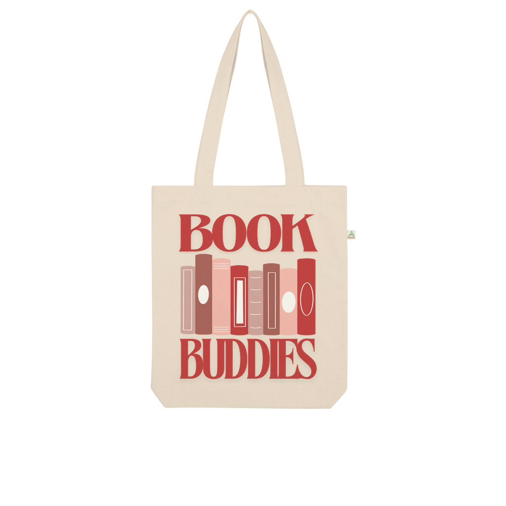 Book Buddies - Organic Tote Bag