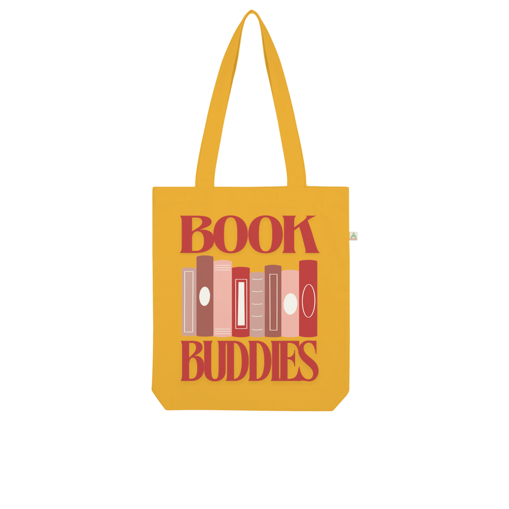 Book Buddies - Organic Tote Bag