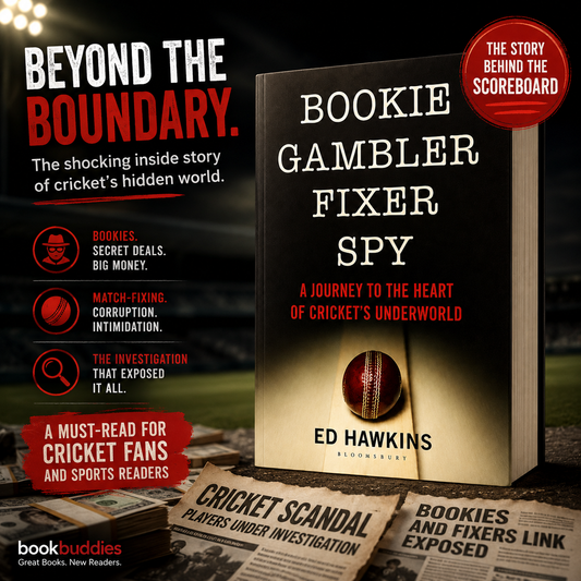 Bookie Gambler Fixer Spy by Ed Hawkins | Cricket Book