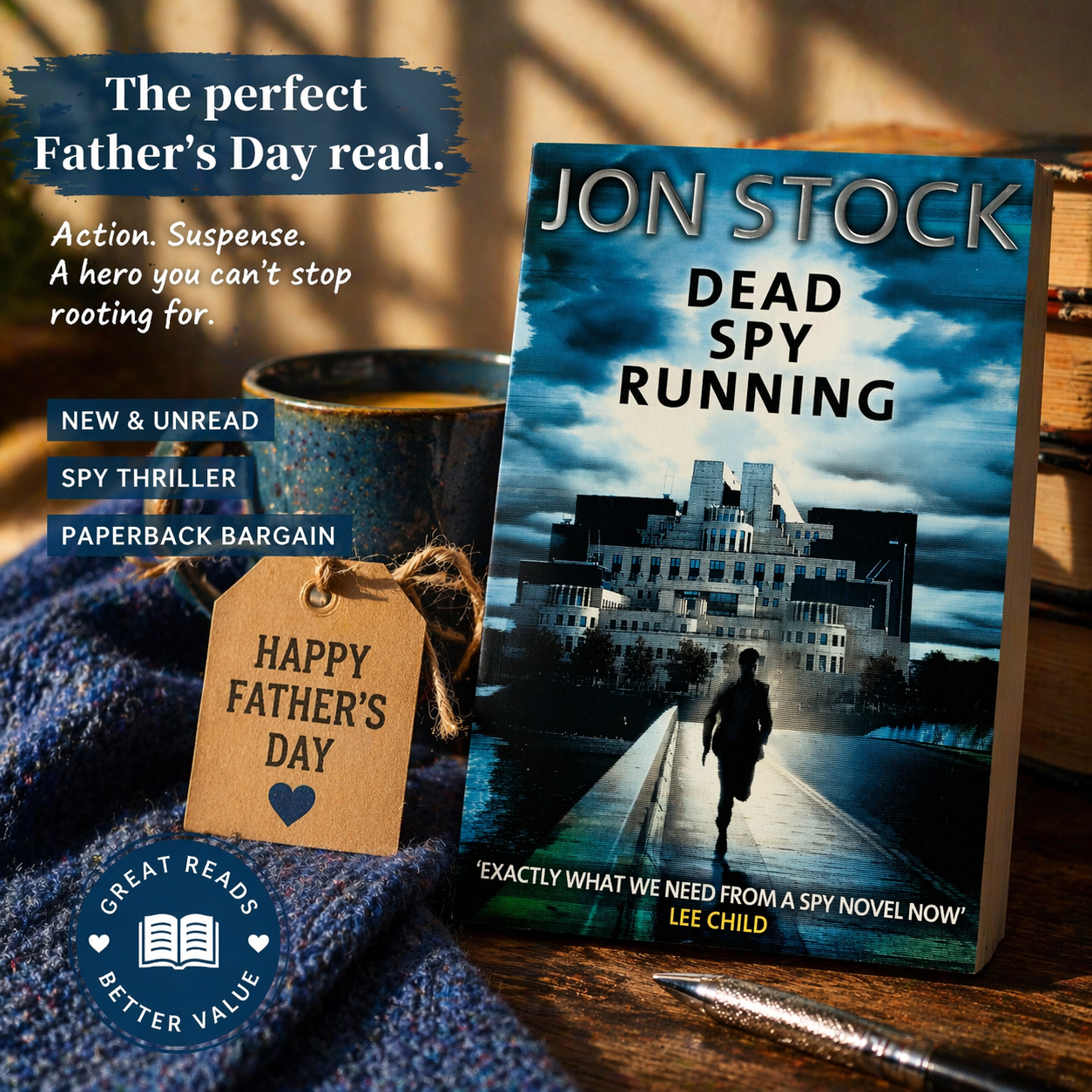 Dead Spy Running – Jon Stock | New Paperback