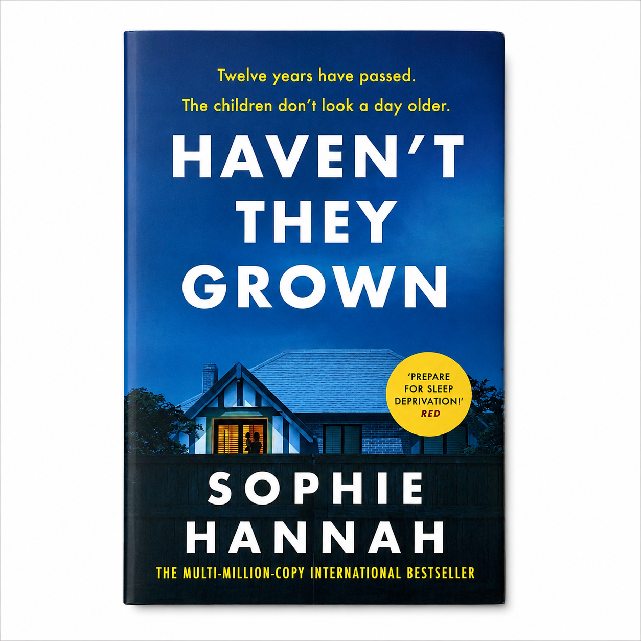 Front cover of Haven't They Grown by Sophie Hannah paperback thriller in very good condition on a clean white background for the BookBuddies online bookshop.