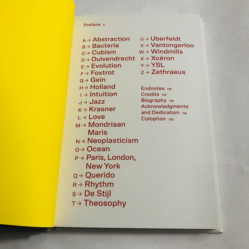 Mondrian A-Z – Hatje Cantz