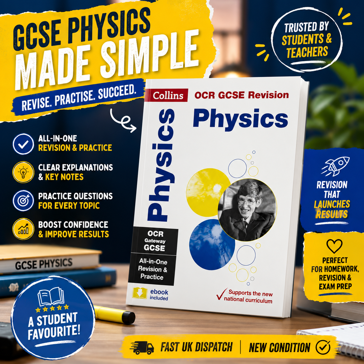 OCR GCSE Physics Revision Guide | Collins