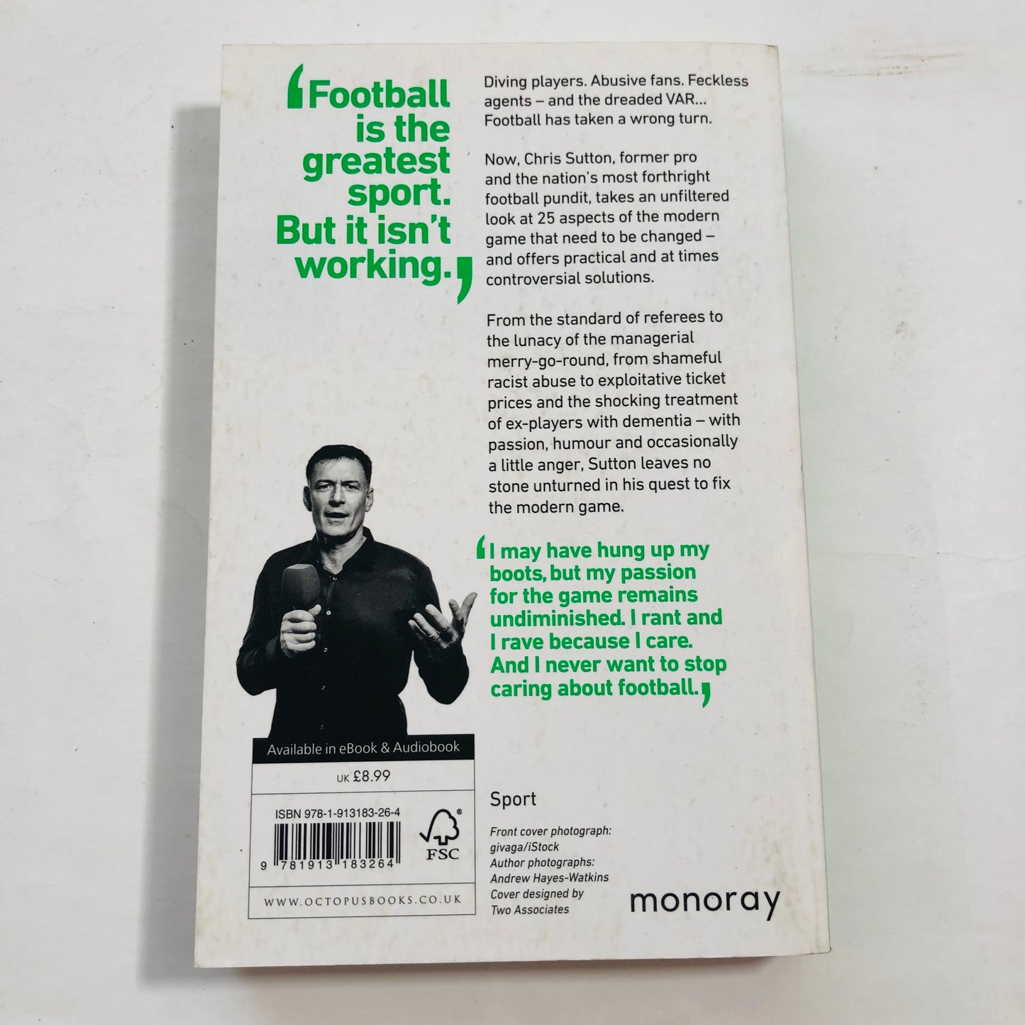 How to Fix Modern Football – Chris Sutton