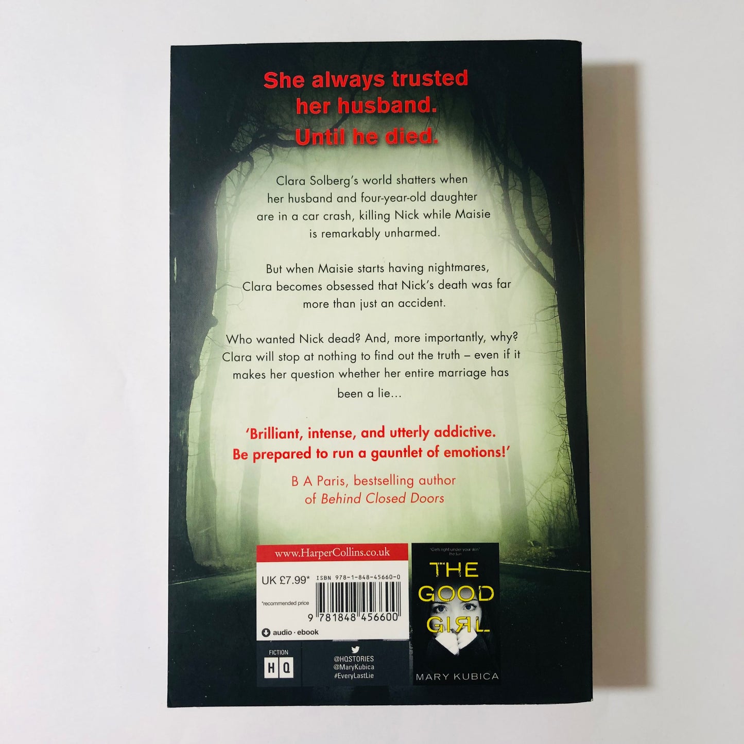 Every Last Lie by Mary Kubica – New Psychological Thriller