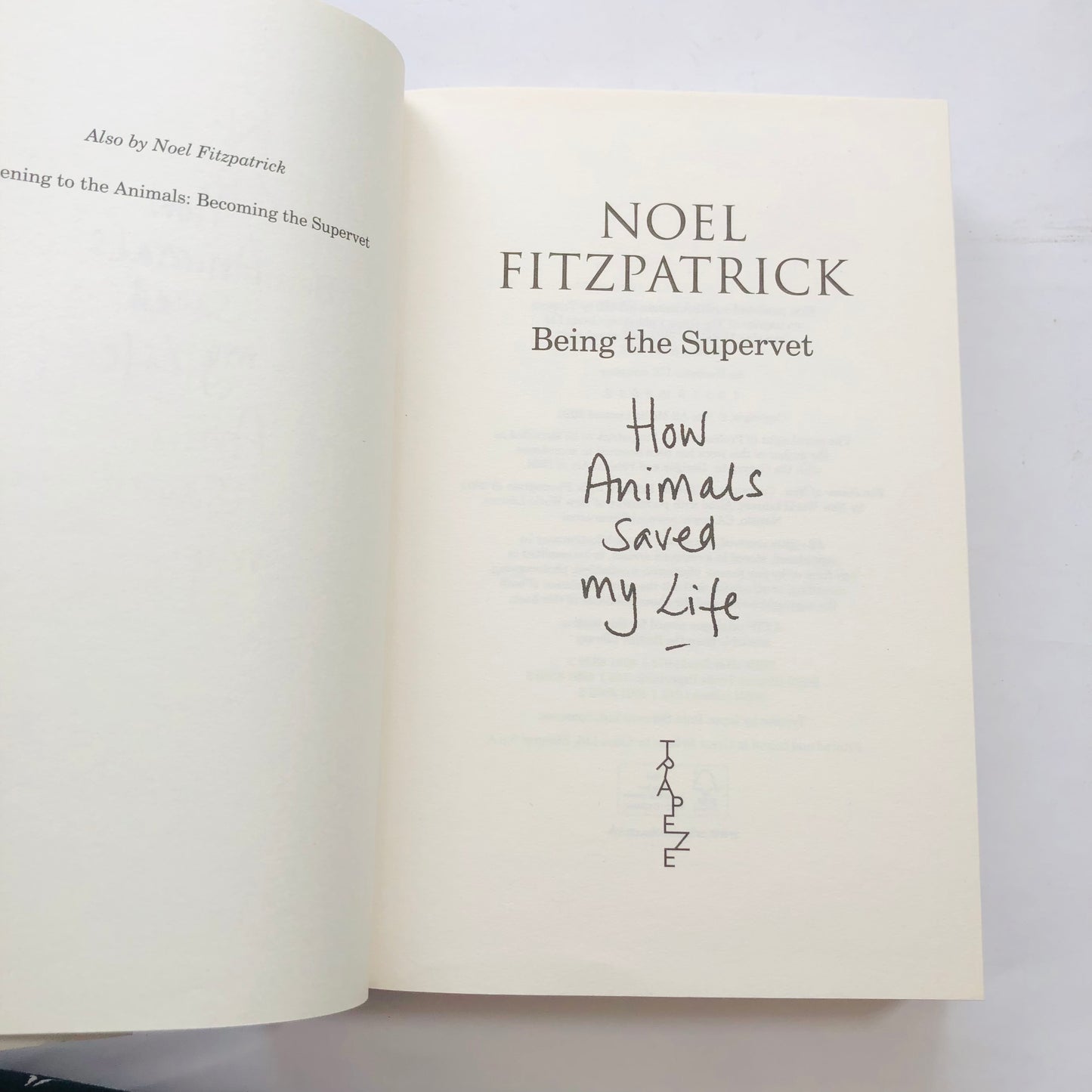 Being the Supervet – Noel Fitzpatrick