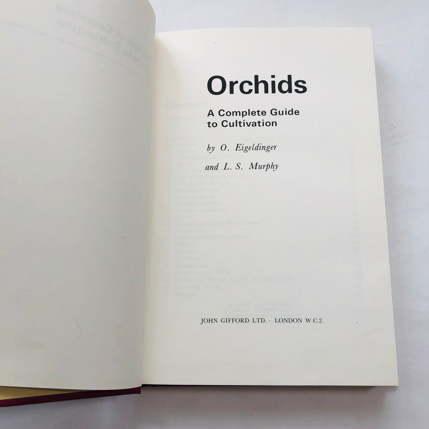 Orchids; A complete Guide to Cultivation