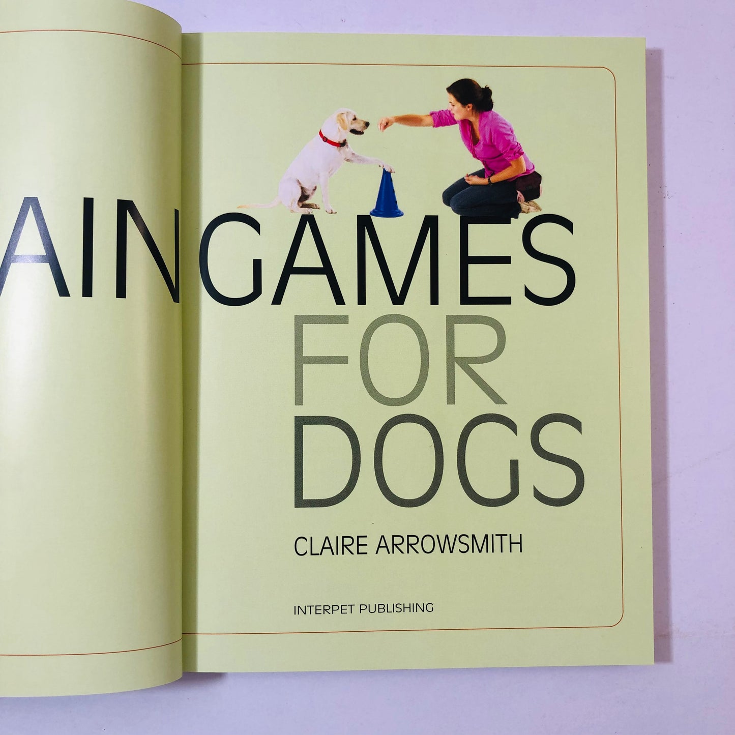 Brain Games for Dogs by Claire Arrowsmith | Dog Training Book | Canine Enrichment & Tricks | 9781842862773