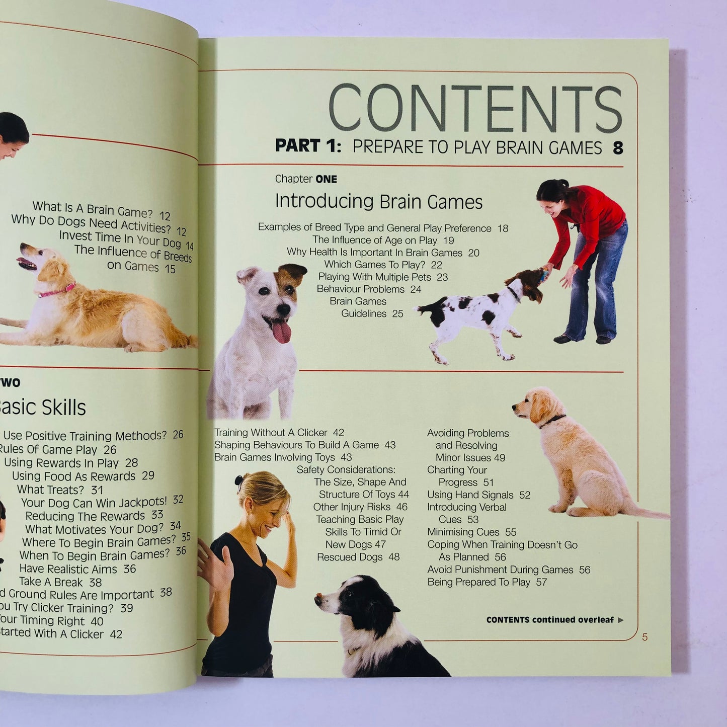Brain Games for Dogs by Claire Arrowsmith | Dog Training Book | Canine Enrichment & Tricks | 9781842862773