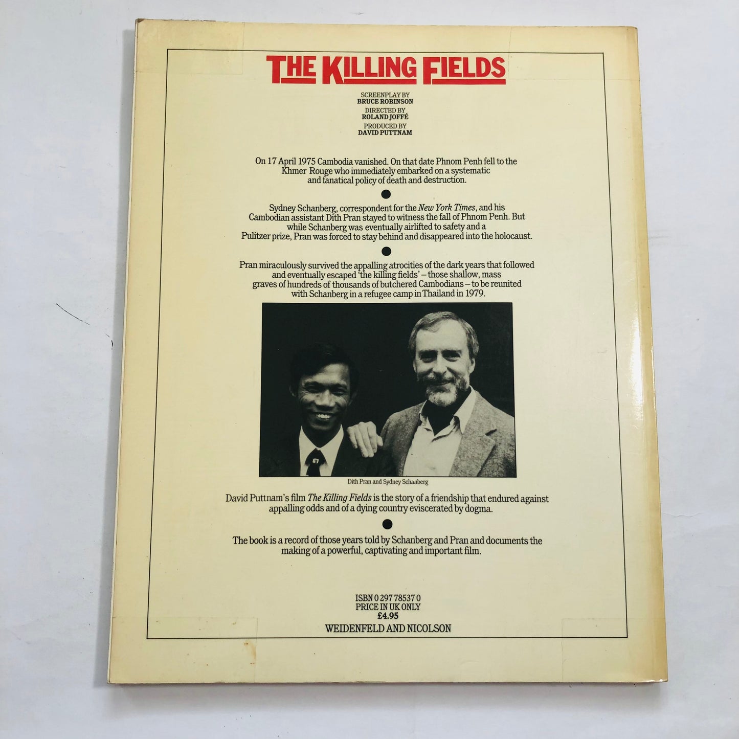 The Killing Fields; The Facts Behind the Film