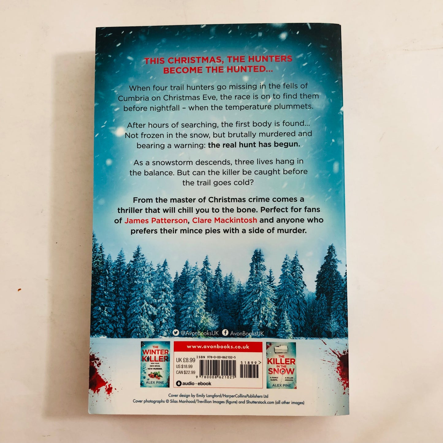 The Night Before Christmas by Alex Pine | Festive Crime Thriller | Detective James Walker Series | 9780008621025