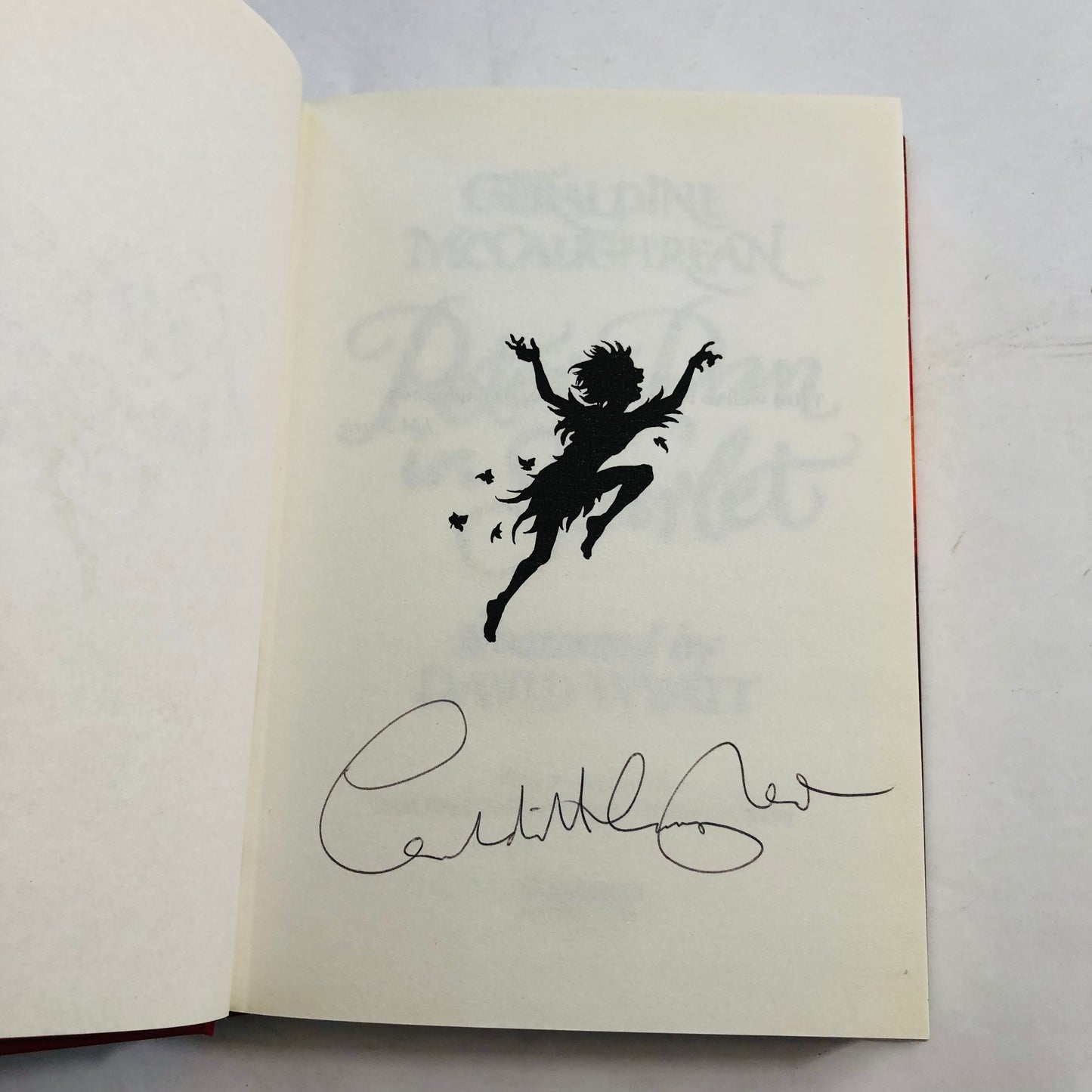 Peter Pan in Scarlet – Geraldine McCaughrean (Author Signed Copies)