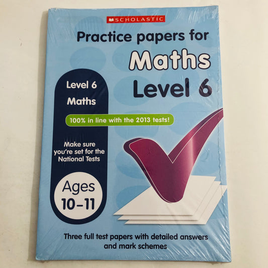 Maths Practice Papers (Level 6) – Ages 10-11