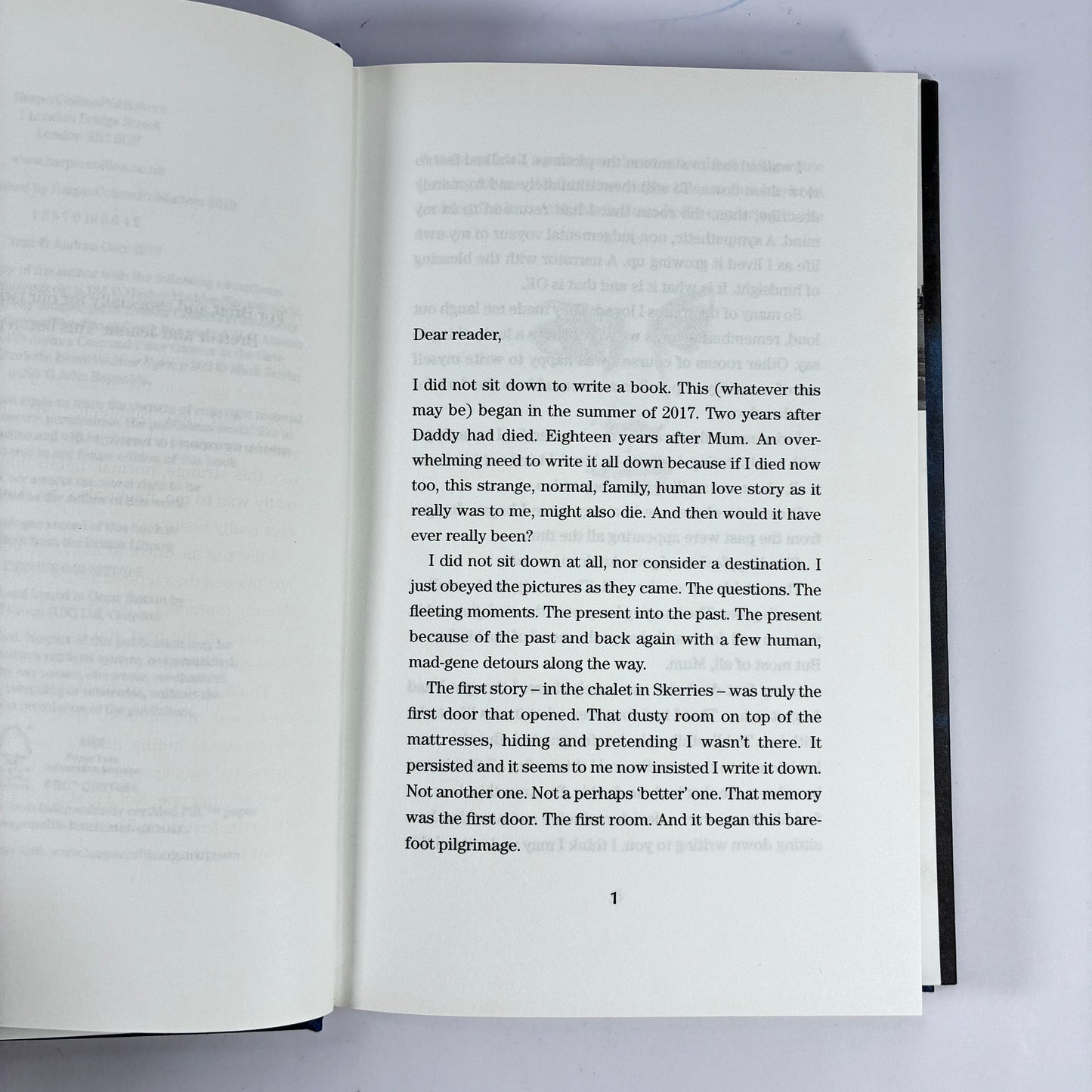 Andrea Corr Barefoot Pilgrimage Hardback