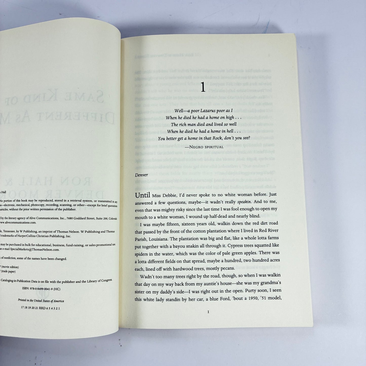 The Same Kind of Different as Me Paperback