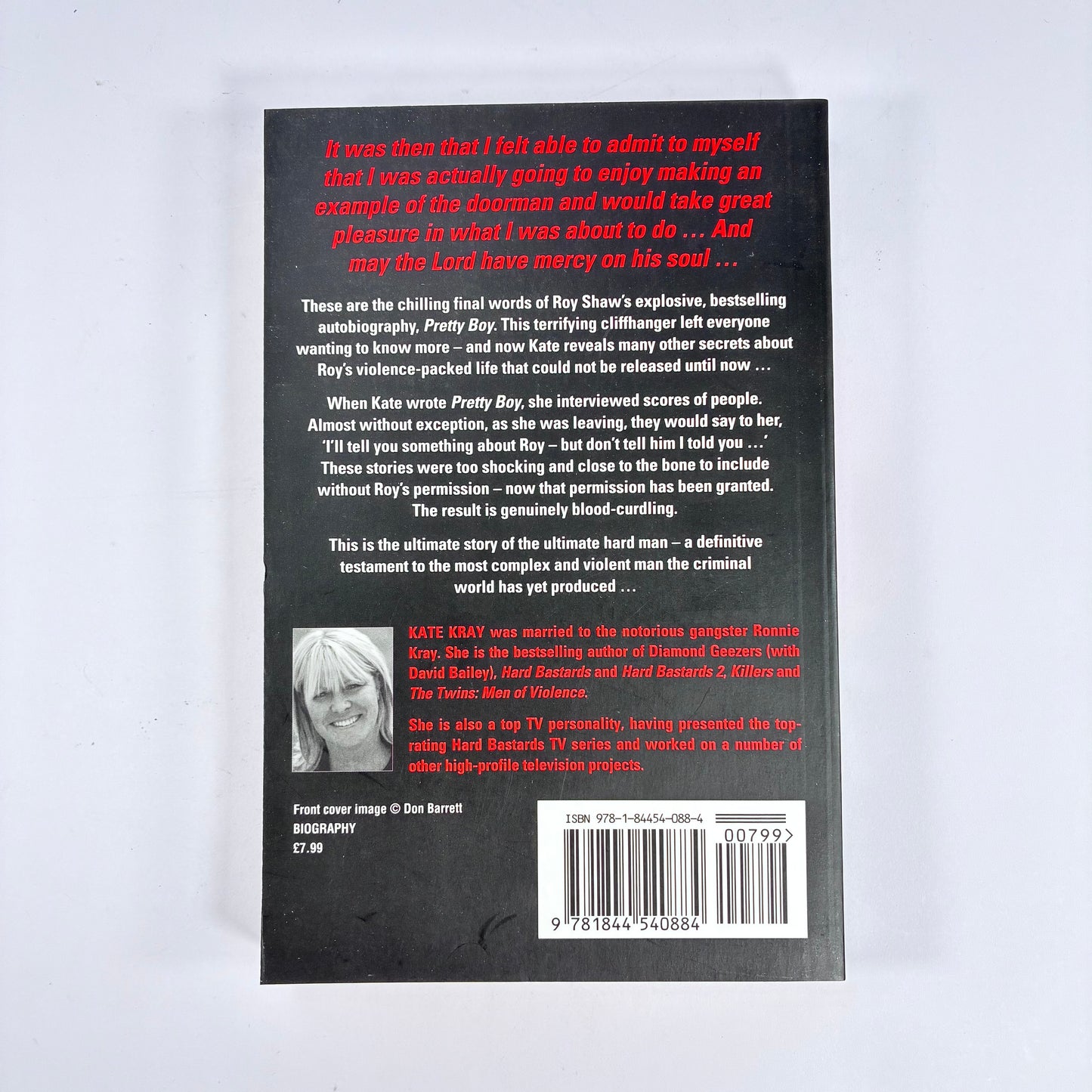 Roy Shaw Unleashed by Kate Kray Paperback
