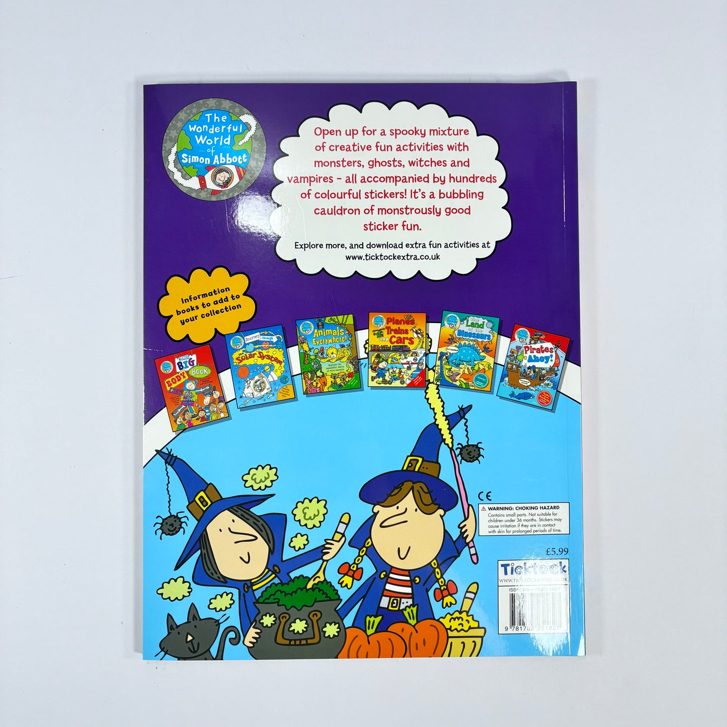 Spooky Sticker Activity Book | New Paperback