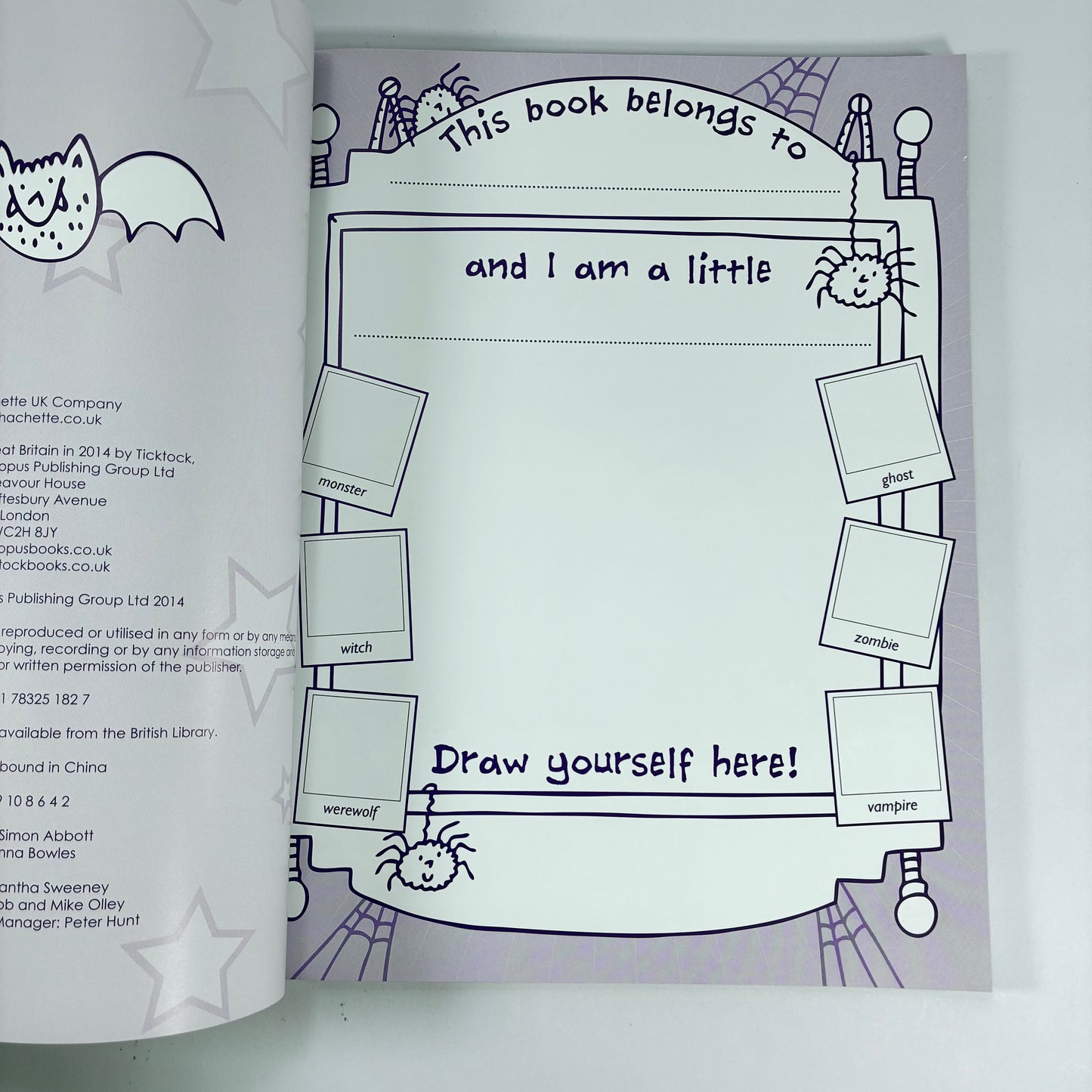 Spooky Sticker Activity Book | New Paperback