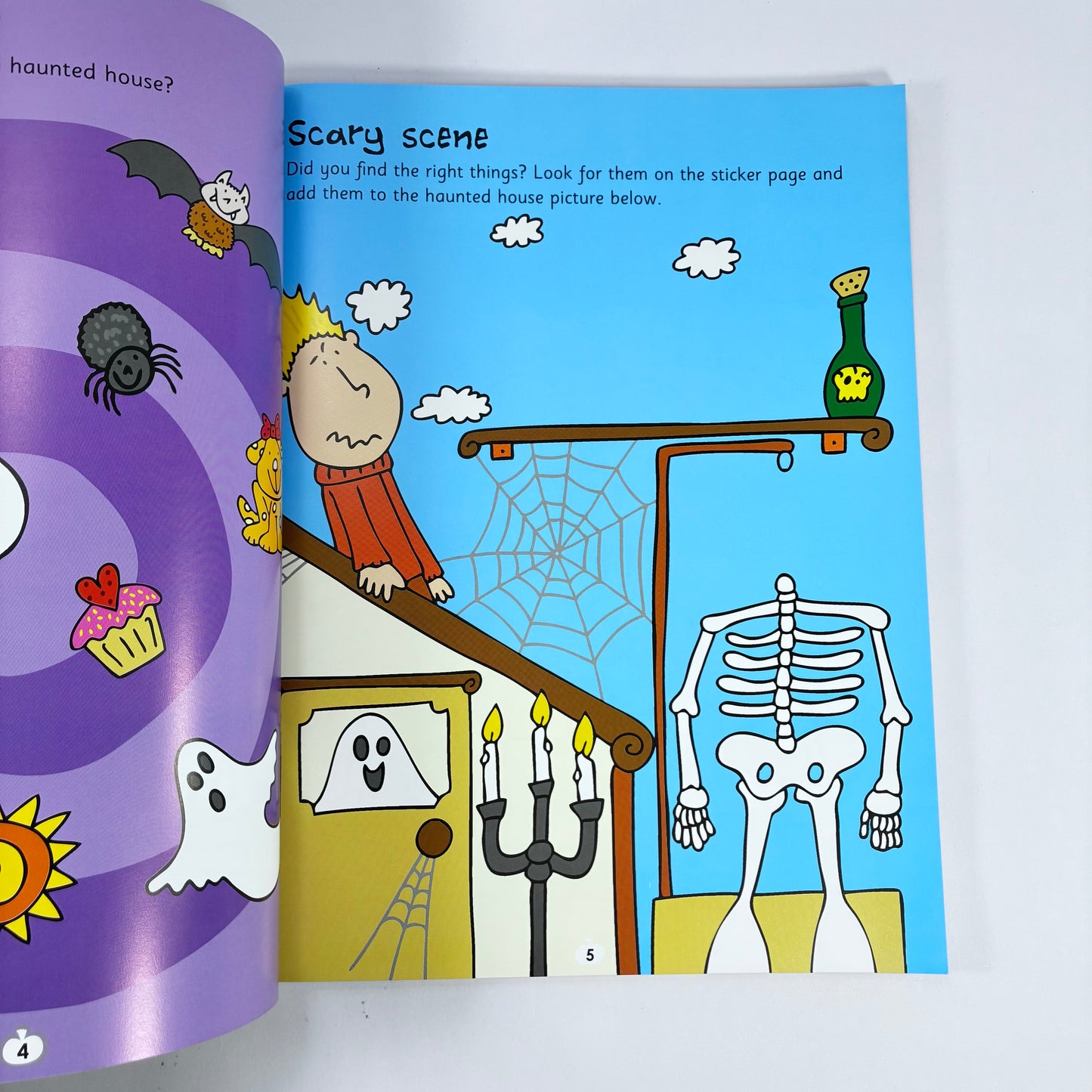 Spooky Sticker Activity Book | New Paperback