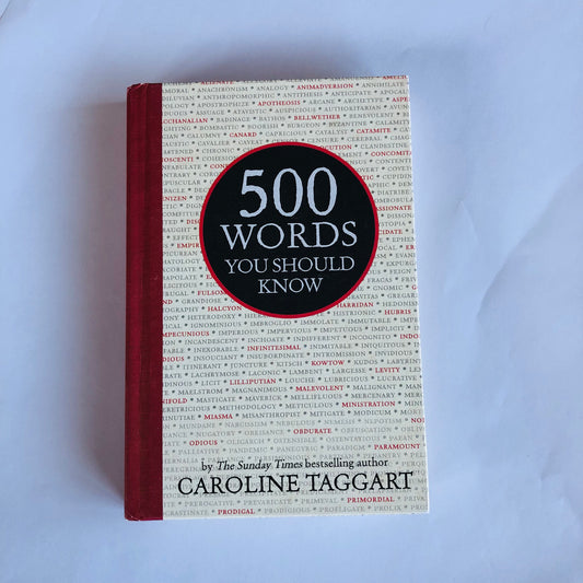 500 Words You Should Know – Caroline Taggart