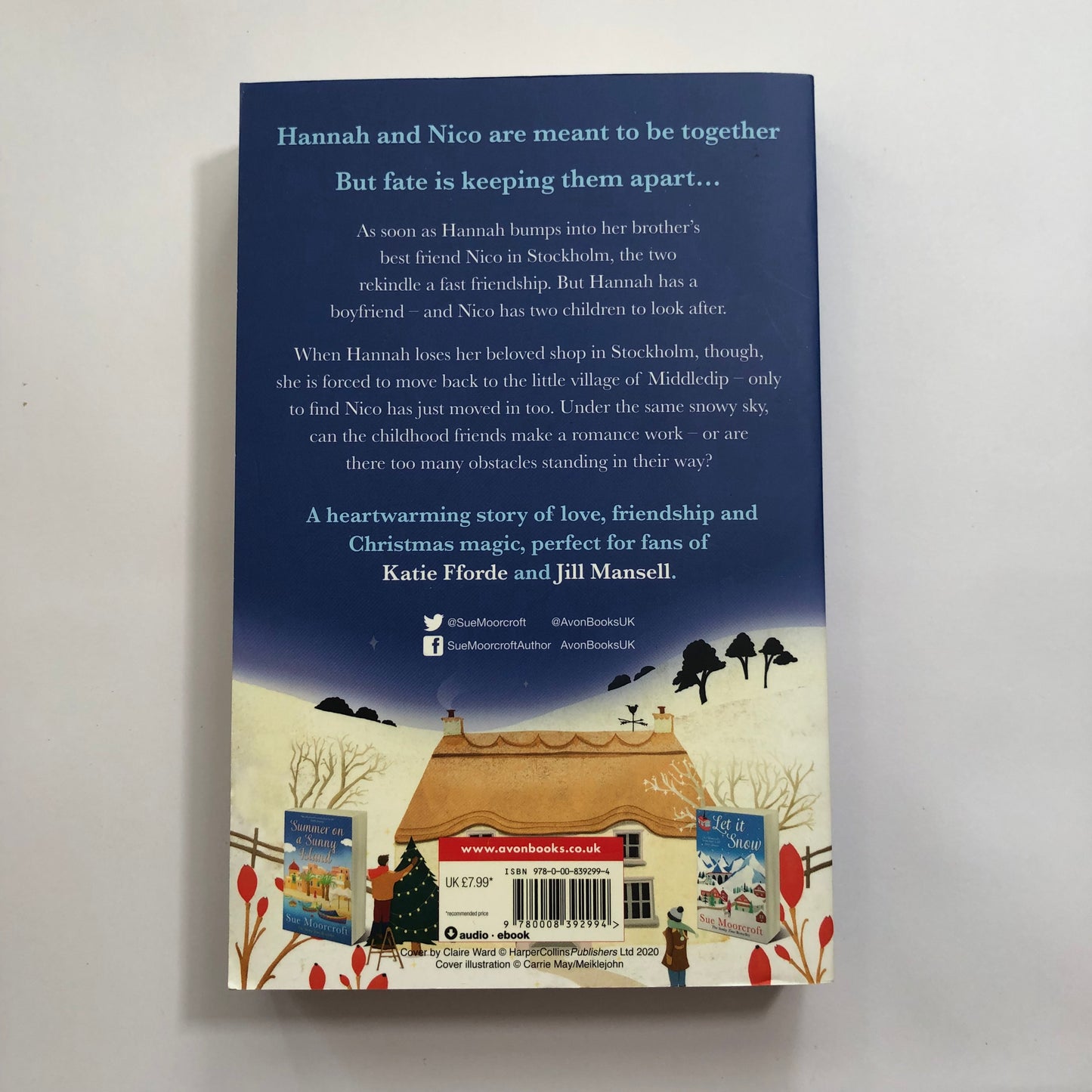 Christmas Wishes by Sue Moorcroft (Paperback)