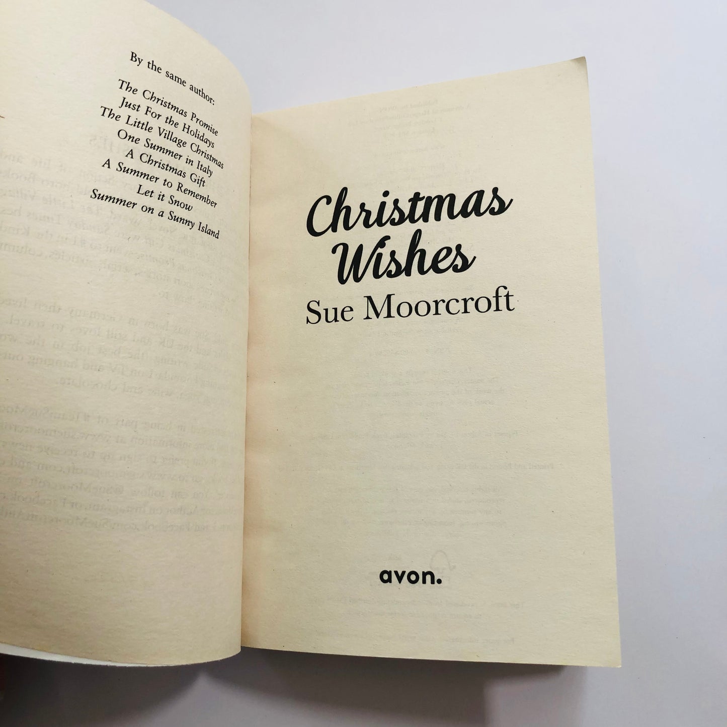 Christmas Wishes by Sue Moorcroft (Paperback)