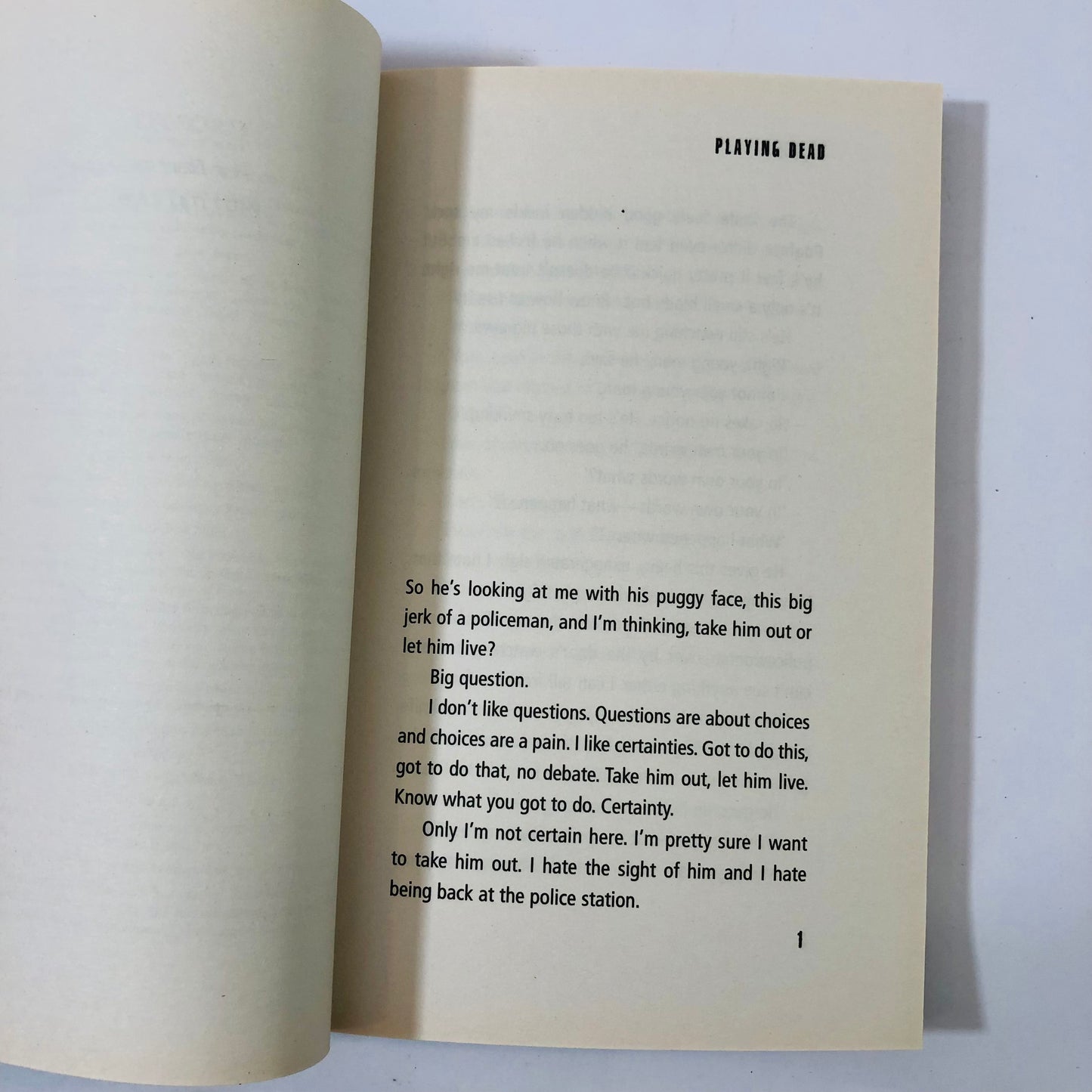 Blade Playing Dead – Tim Bowler | New Paperback