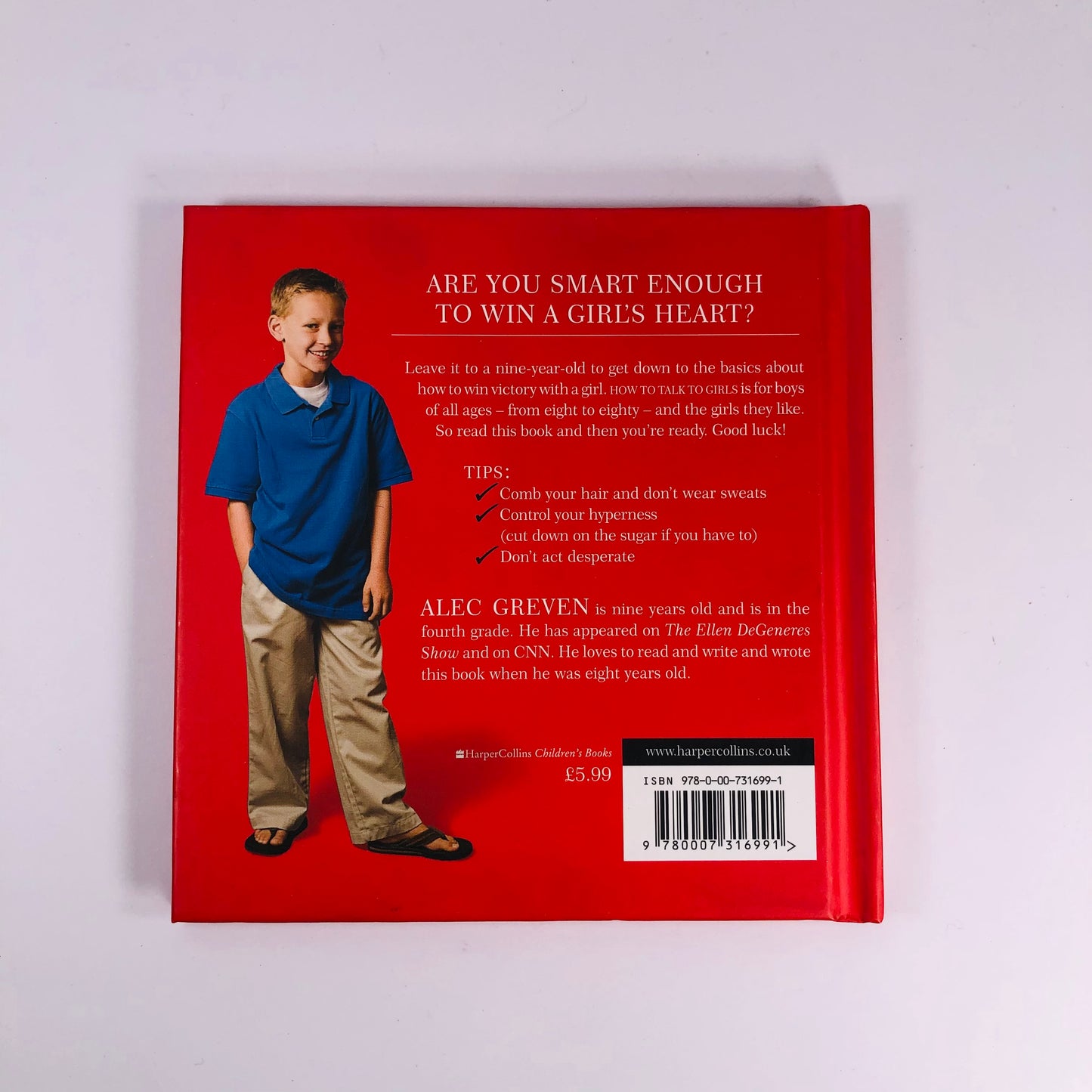 How to Talk to Girls – Alec Greven | New Hardback