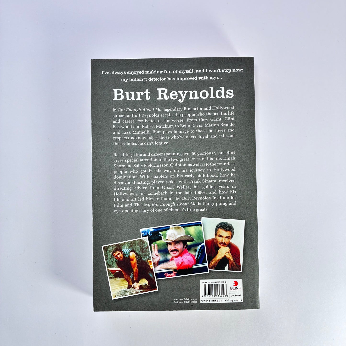 Burt Reynolds But Enough About Me | New Paperback