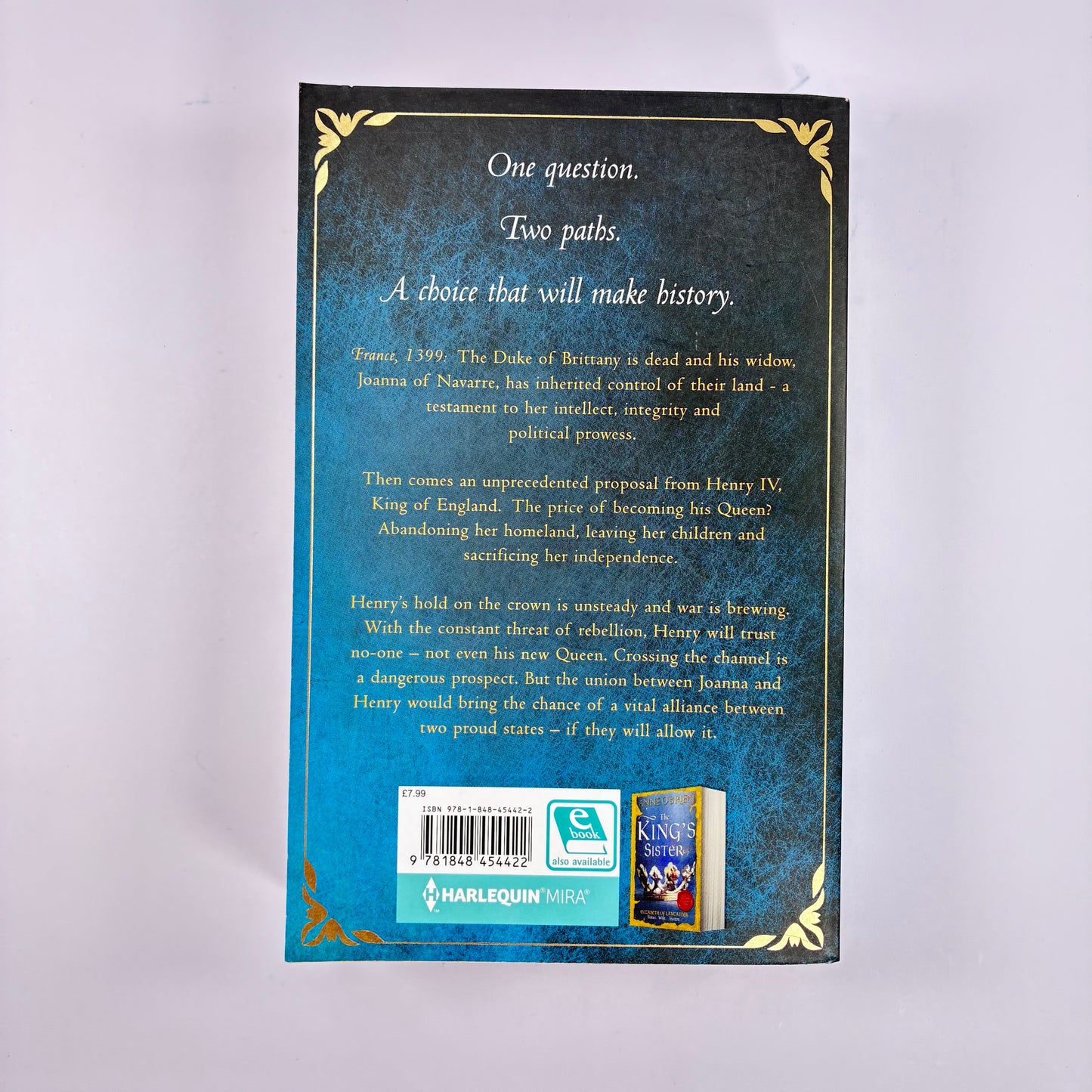 The Queen’s Choice – Anne O’Brien Paperback