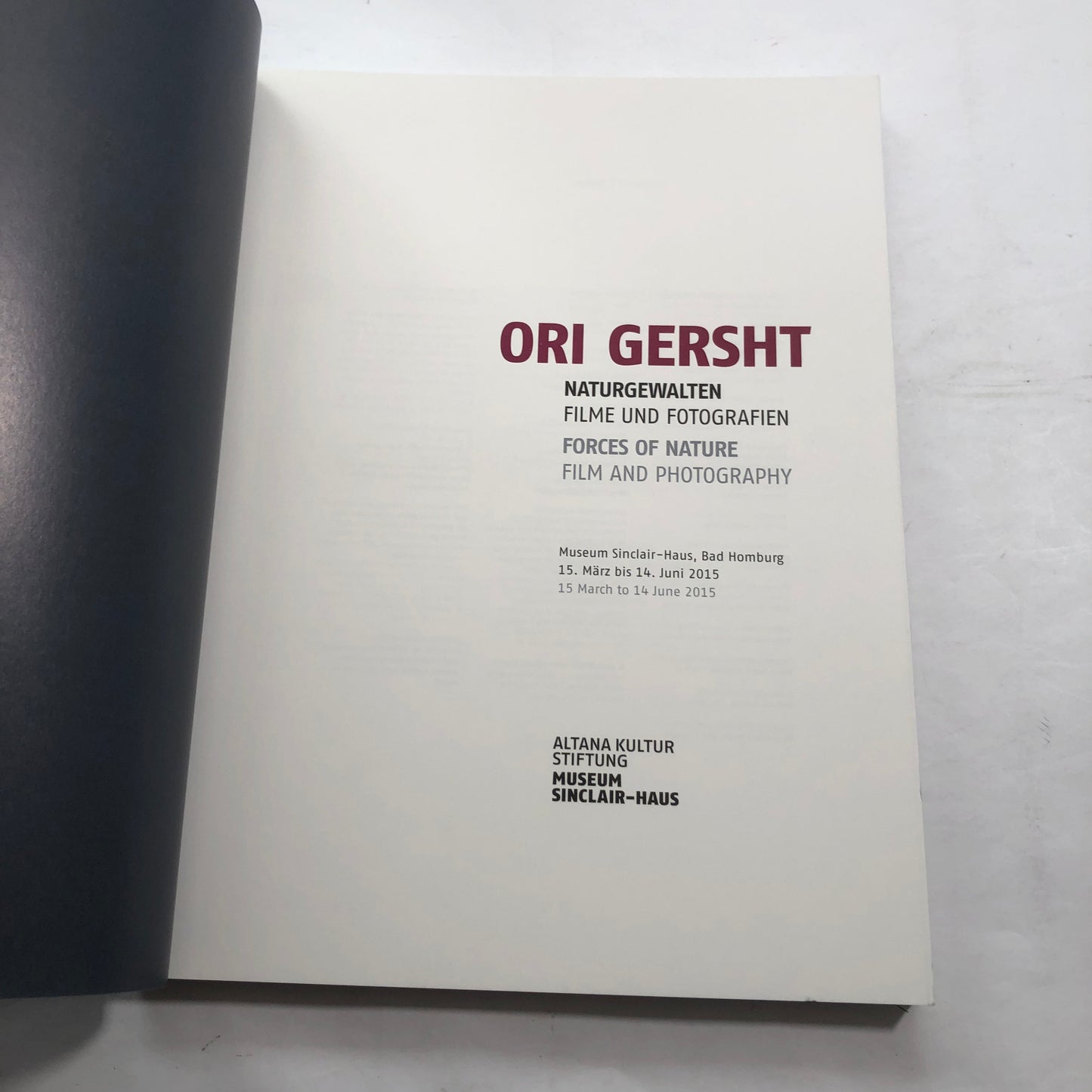 Ori Gersht: Forces of Nature – Hirmer