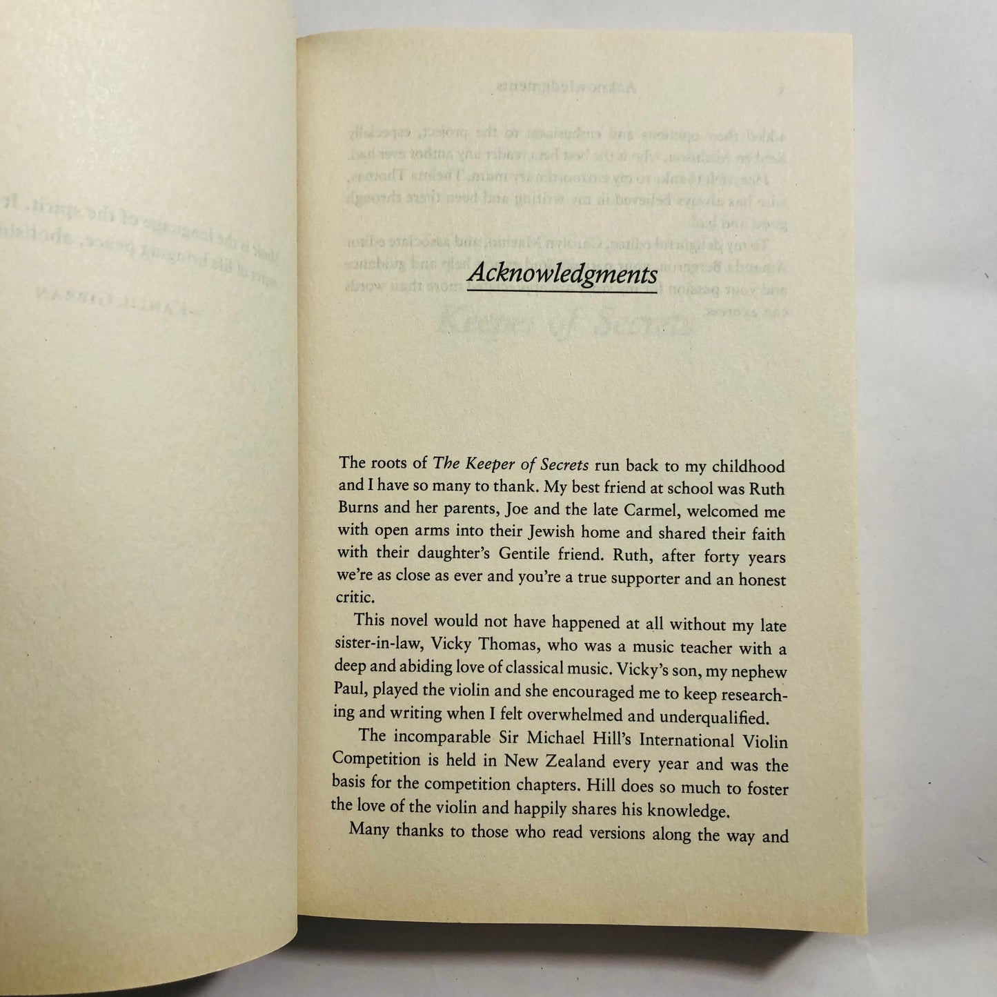 The Keeper of Secrets: Julie Thomas