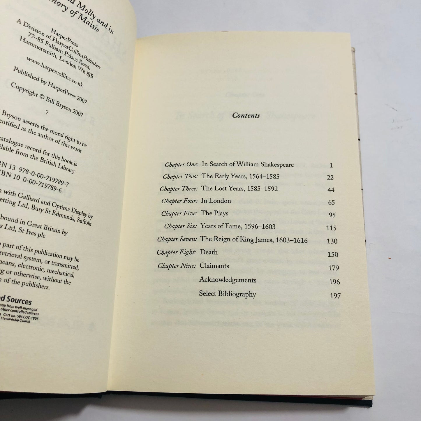 Shakespeare – Bill Bryson