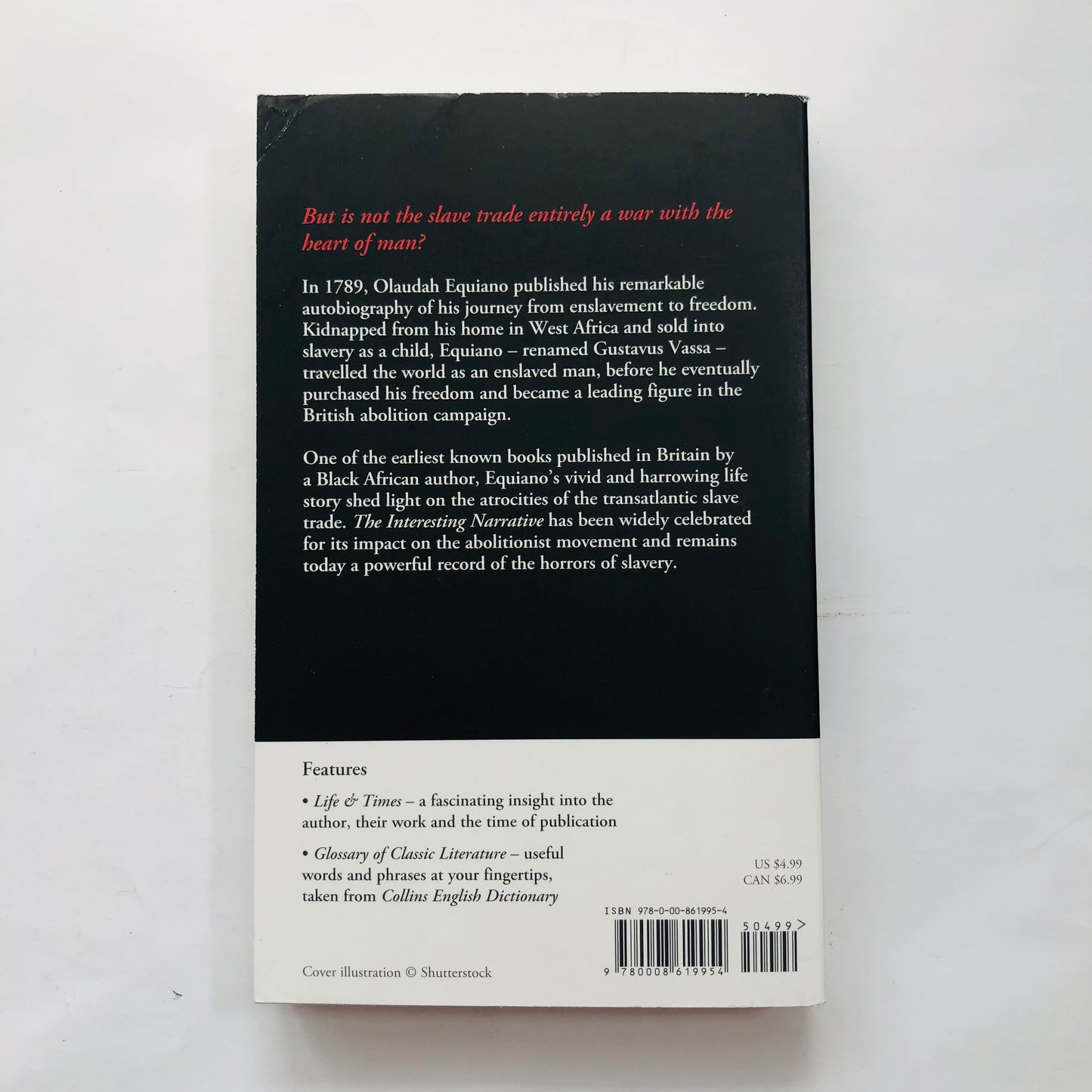 Olaudah Equiano; The Interesting Narrative of the Life of Olaudah Equiano