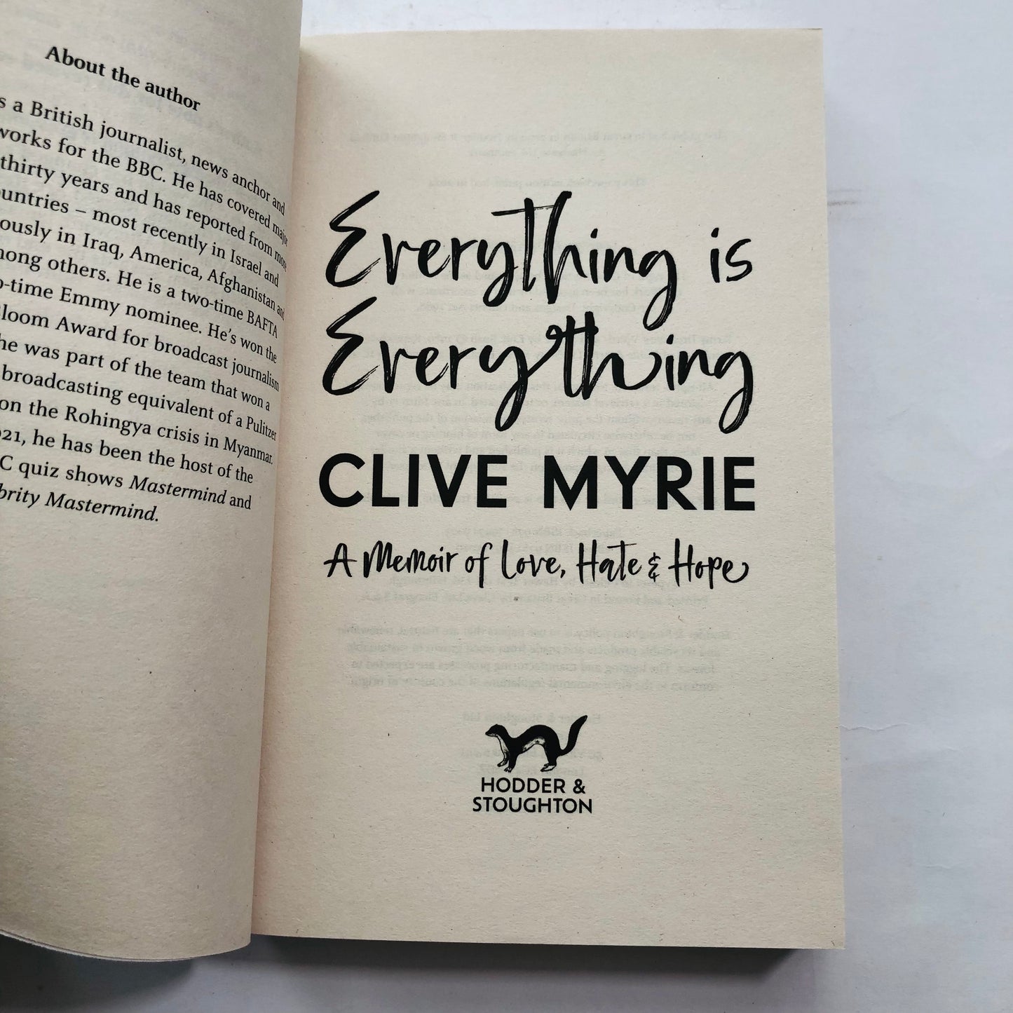 Everything Is Everything – Clive Myrie